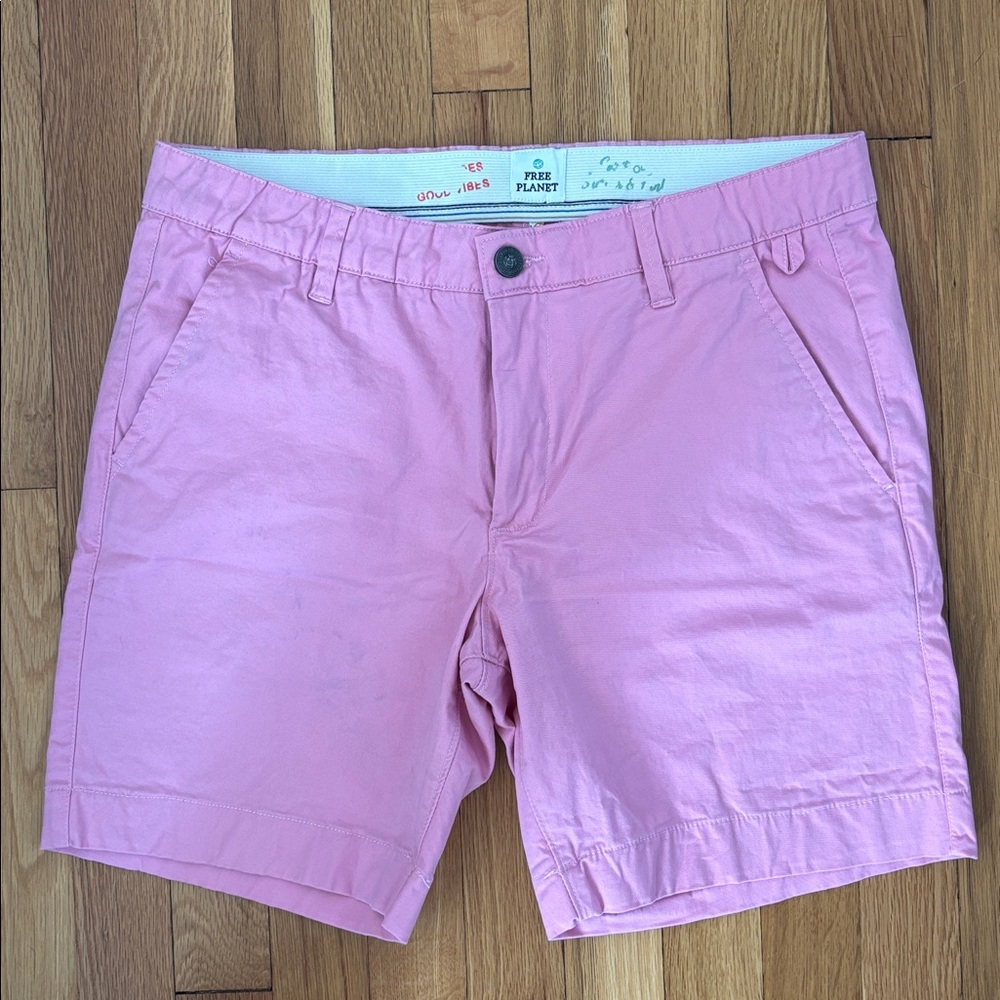 Free Planet Pink Casual Shorts